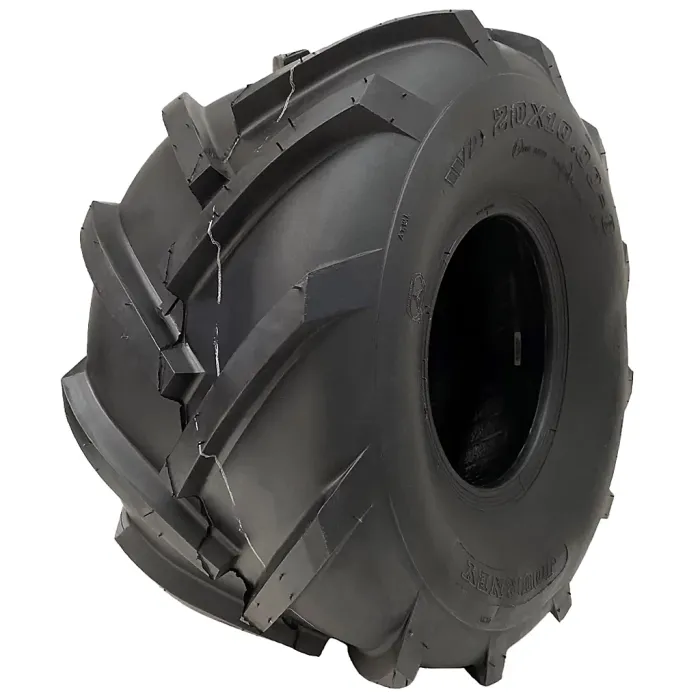 20x10.00-8 Open Centre Tyre Cleated Rotovator Lug Industrial Plant Wanda P328