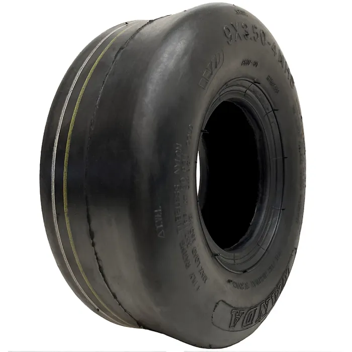9x3.50-4slick tyre, 9x3.50-4 smooth tyre, for mower - grass care - Wanda P607