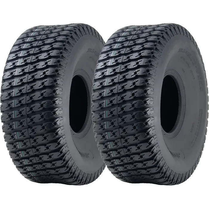 22.5x10.00-8 4ply Grass Tyre for John Deere Gator, Turf Lawn, Utility (Set of 2)
