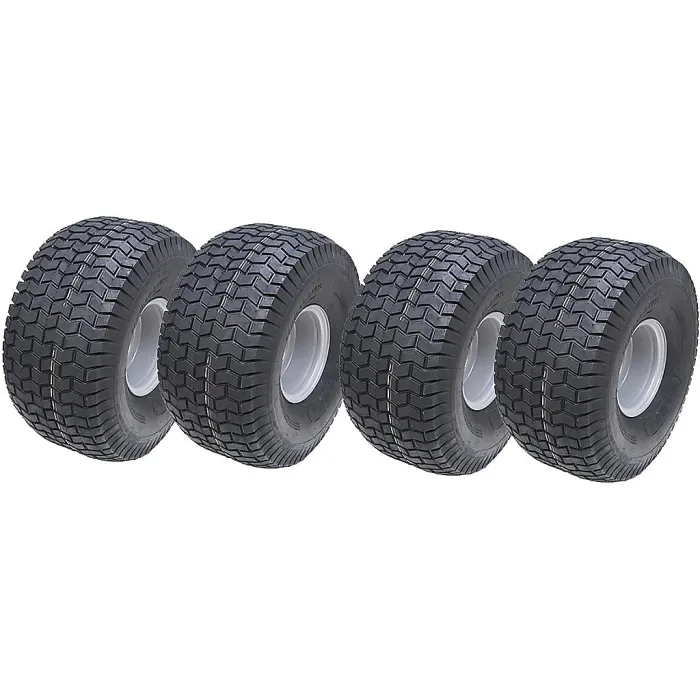 22x11.00-8 grass tyre, Wanda P512 on 100mm PCD, ride on mower, 4ply - set of 4 -