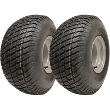 20x8.00-8 Lawnmower Grass Wheels 4ply Wanda P332 Road Legal 100mm PCD (Set of 2)