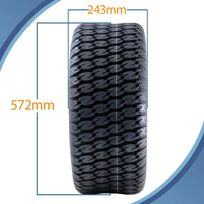 22x9.50-10 4ply Grass Tyre for John Deere Gator Turf Lawnmowers P532 (Set of 2)