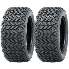24x10.50-10 Utility ATV Gator Tyre P3026B Mower Grass 4-ply Tubeless (Set of 2)