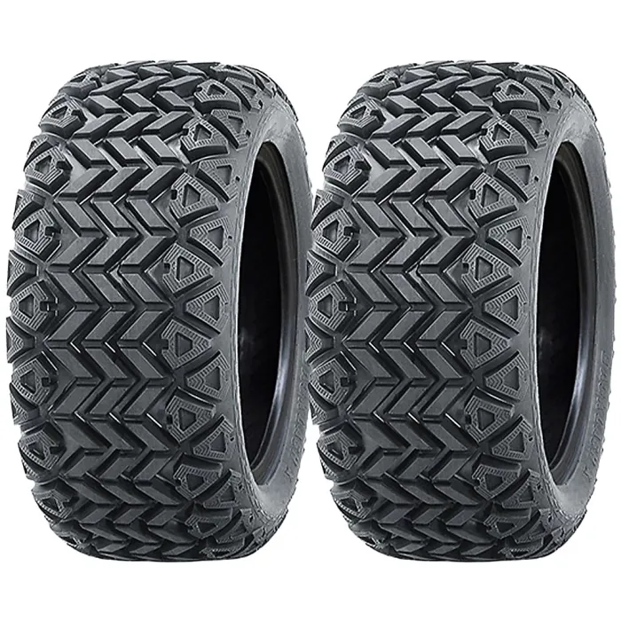 24x10.50-10 Utility ATV Gator Tyre P3026B Mower Grass 4-ply Tubeless (Set of 2)