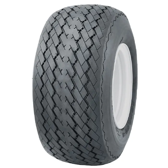 18x8.50-8 4ply, wheel & tyre, Golf cart / Buggy wheel, white rim - Wanda P509,