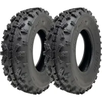 20x6-10 ATV Quad Tyres OBOR Advent 155/85-10 Tubeless Road Legal 73kg (Set of 2)