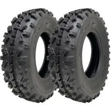 20x6-10 ATV Quad Tyres OBOR Advent 155/85-10 Tubeless Road Legal 73kg (Set of 2)