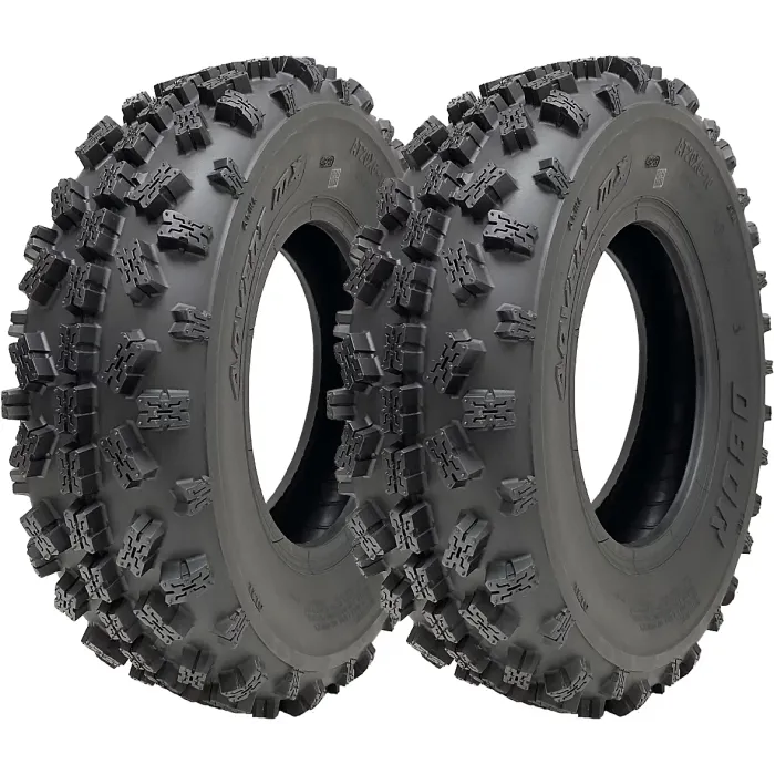 20x6-10 ATV Quad Tyres OBOR Advent 155/85-10 Tubeless Road Legal 73kg (Set of 2)