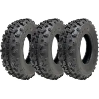 20x6-10 ATV Quad Tyres OBOR Advent 155/85-10 Tubeless Road Legal 73kg (Set of 3)