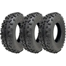 20x6-10 ATV Quad Tyres OBOR Advent 155/85-10 Tubeless Road Legal 73kg (Set of 3)