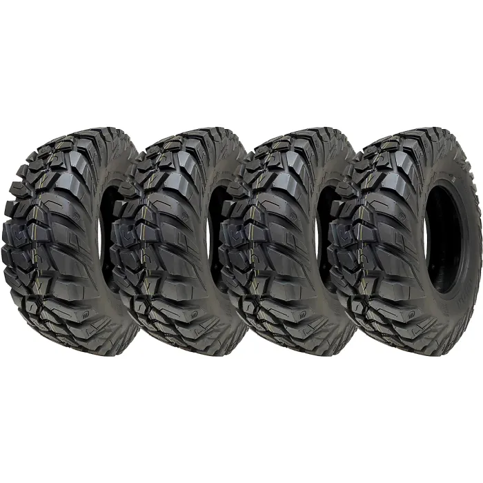 25x8.00-12 ATV 205/80R12 Tyres 8ply WL03 OBOR Antelope 68N Road Legal (Set of 4)