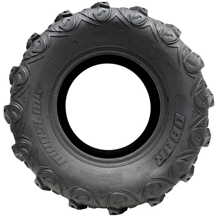 25x10.00-12 ATV Quad Tyre OBOR Mudsling WU06 Tubeless E-Marked Road Legal 200kgs