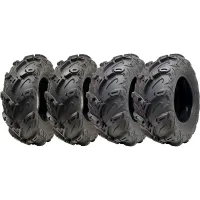 24x10.00-12 & 24x8.00-12 ATV Quad Tyres OBOR Mudsling Road Legal (Set of 2 & 2)