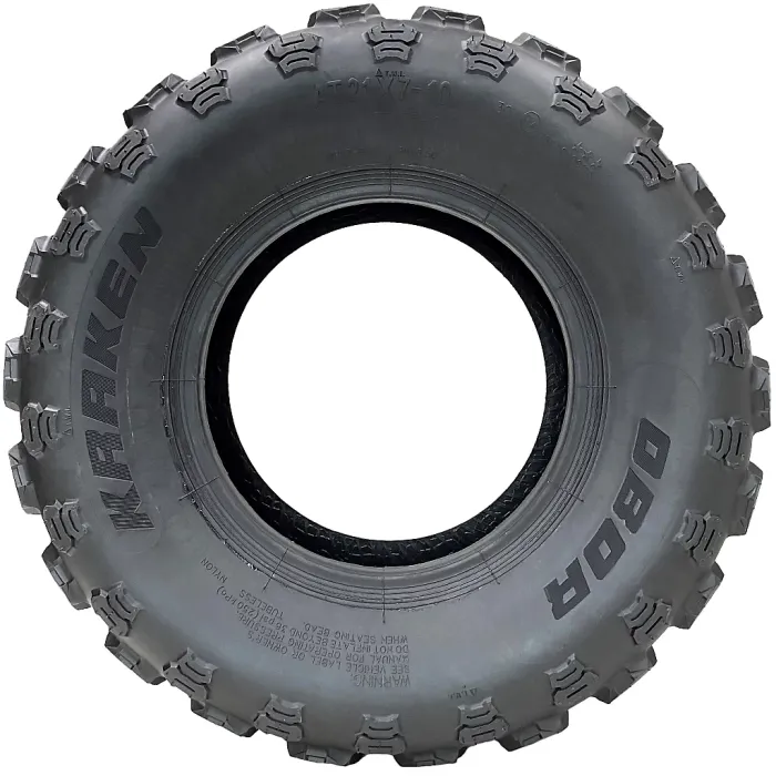 21x7.00-10 ATV Quad Tyre OBOR Kraken WP17 Tubeless E-Marked Road Legal 106kgs