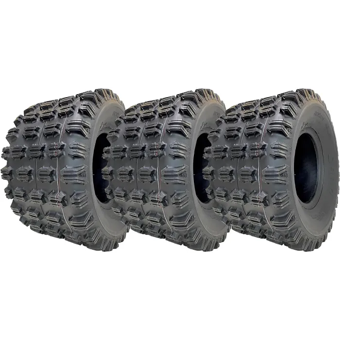 20x11.00-9 ATV Quad Tyres OBOR Kraken WP18 Tubeless Road Legal 155kgs (Set of 3)