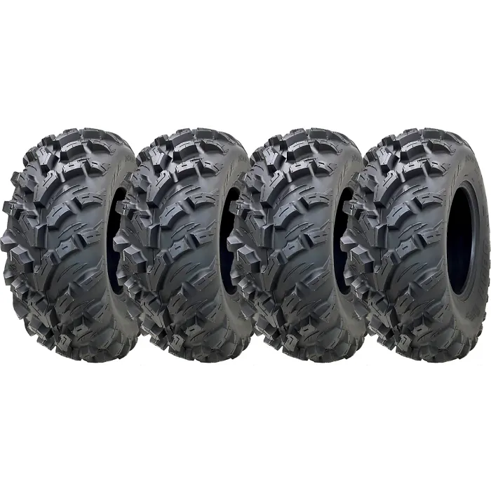 26x10.00-12 (255/70-12) 6ply ATV Tyres P3080 OBOR Pinacle Road Legal (Set of 4)