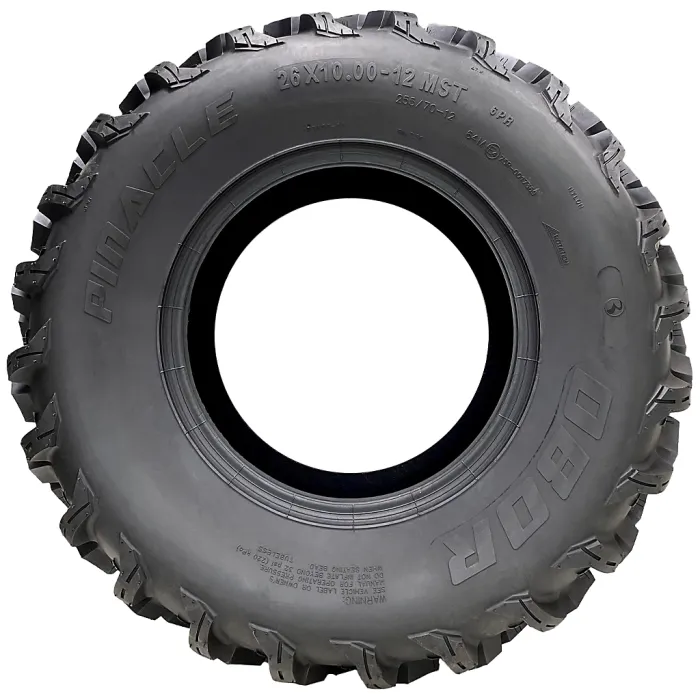 26x10.00-12 (255/70-12) 6ply ATV Tyres P3080 OBOR Pinacle Road Legal (Set of 4)