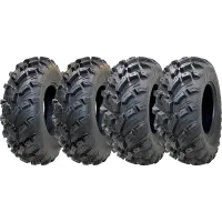 26x10.00-12 & 26x8.00-12 ATV Tyres 6ply P3080 OBOR Pinacle Road Legal (Set of 4)