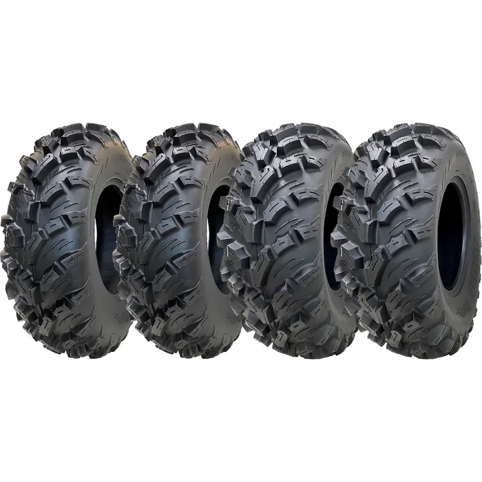 26x10.00-12 & 26x8.00-12 ATV Tyres 6ply P3080 OBOR Pinacle Road Legal (Set of 4)