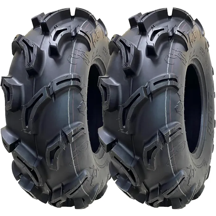 27x9.00-12 (225/80-12) 6ply ATV Tyre WU23 OBOR Scoprio 52J Road Legal (Set of 2)