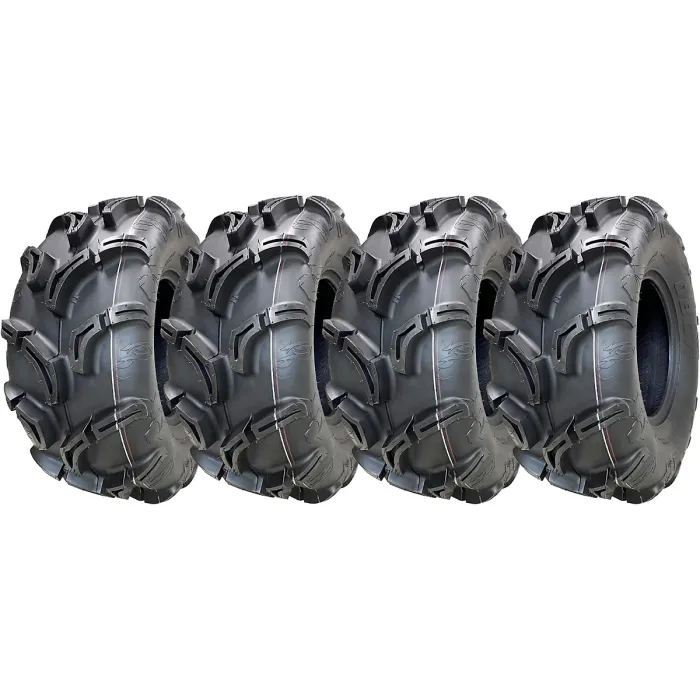 27x11.00-12 ATV Tyres 275/70-12 6ply WU24 OBOR Scoprio 56J Road Legal (Set of 4)