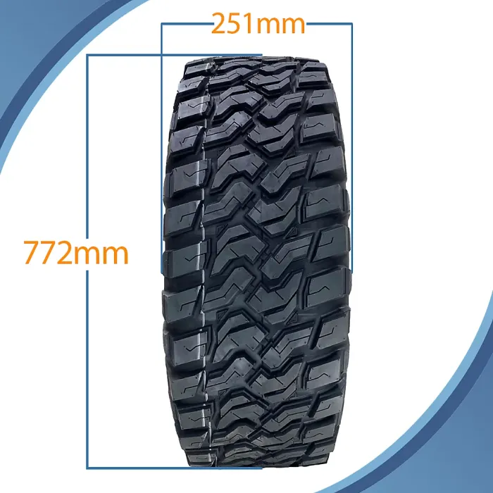 30x10.00R14 (255/80R14) ATV Tyres 8ply WL09 OBOR Predator Road Legal (Set of 4)