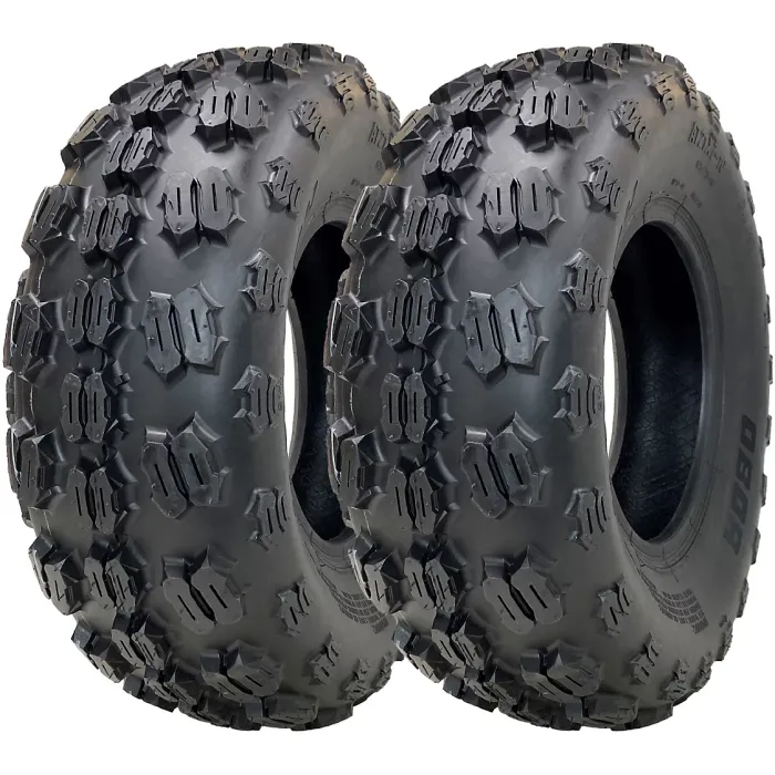 21x7.00-10 ATV Quad Tyres OBOR Kraken WP17 Tubeless Road Legal 106kgs (Set of 2)