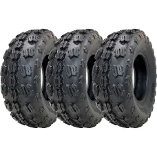 21x7.00-10 ATV Quad Tyres OBOR Kraken WP17 Tubeless Road Legal 106kgs (Set of 3)