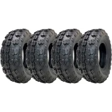 21x7.00-10 ATV Quad Tyres OBOR Kraken WP17 Tubeless Road Legal 106kgs (Set of 4)