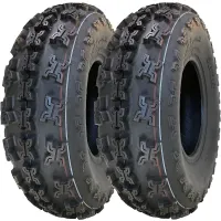 22x7.00-10 Slasher ATV Quad Tyres WP01 OBOR Race Tire 6ply Road legal (Set of 2)