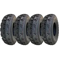 22x7.00-10 Slasher ATV Quad Tyres WP01 OBOR Race Tire 6ply Road legal (Set of 4)