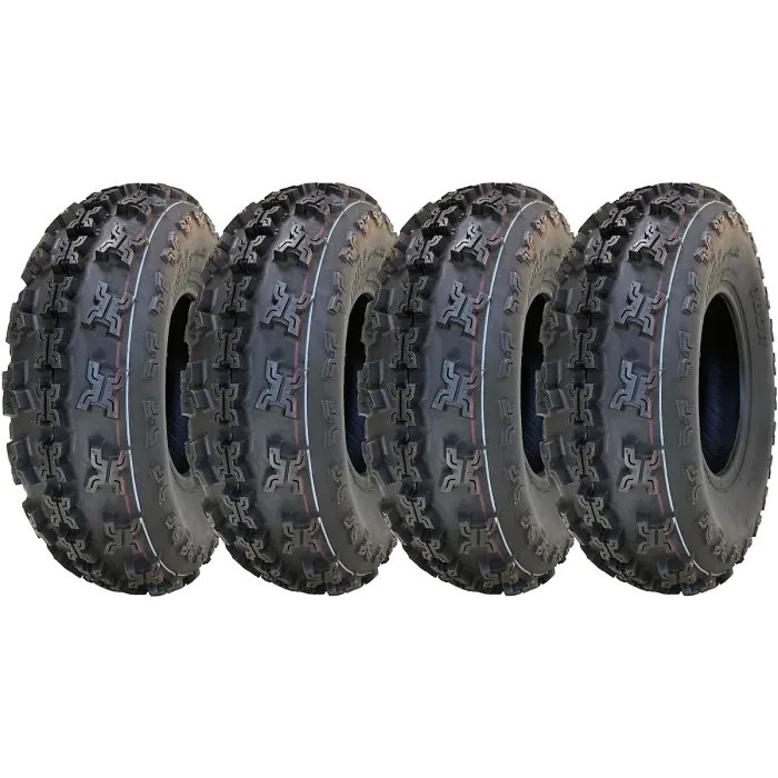 22x7.00-10 Slasher ATV Quad Tyres WP01 OBOR Race Tire 6ply Road legal (Set of 4)