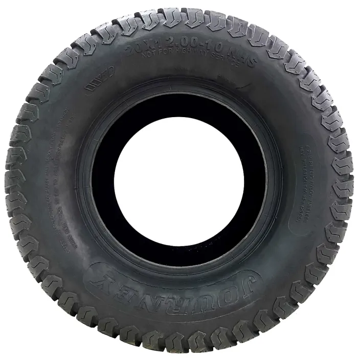 20x12.00-10 Lawnmower Tyre 4ply Multi Turf Grass Wanda P332 600kgs Off Road Use