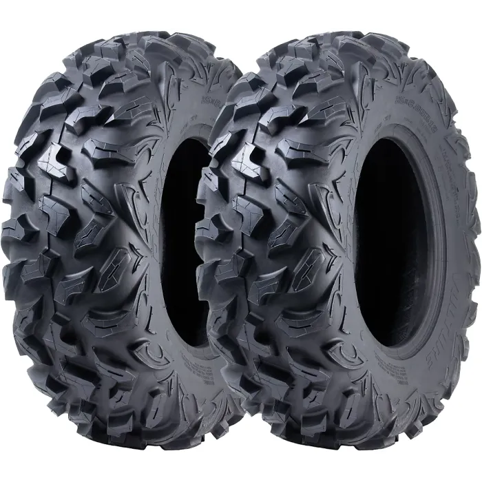 25x8.00R12 ATV Tyre 205/80R12 OBOR Vulture 6-ply Road Legal 60J 250kg (Set of 2)