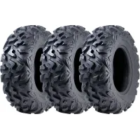 25x8.00R12 ATV Tyre 205/80R12 OBOR Vulture 6-ply Road Legal 60J 250kg (Set of 3)