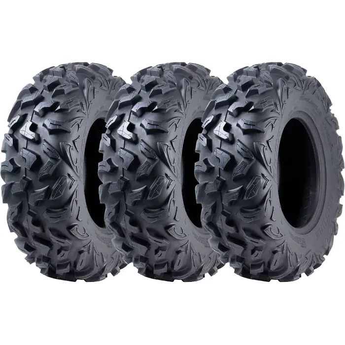 25x8.00R12 ATV Tyre 205/80R12 OBOR Vulture 6-ply Road Legal 60J 250kg (Set of 3)