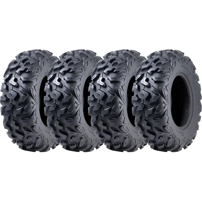 25x8.00R12 ATV Tyre 205/80R12 OBOR Vulture 6-ply Road Legal 60J 250kg (Set of 4)