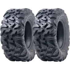 25x10.00R12 ATV Tyre 255/65R12 OBOR Vulture 6ply Road Legal 67J 307kg (Set of 2)