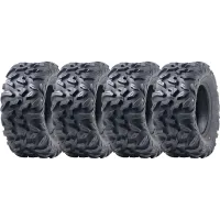 25x10.00R12 ATV Tyre 255/65R12 OBOR Vulture 6ply Road Legal 67J 307kg (Set of 4)