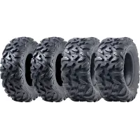 25x10.00R12 & 25x8.00R12 ATV Tyres OBOR Vulture 6-ply Road Legal (Set of 2 & 2)