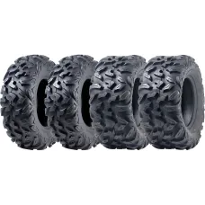 25x10.00R12 & 25x8.00R12 ATV Tyres OBOR Vulture 6-ply Road Legal (Set of 2 & 2)