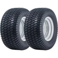 20x10.00-10 Lawnmower Wheel 4ply Grass P332 Road Legal 4 Inch PCD Rim (Set of 2)