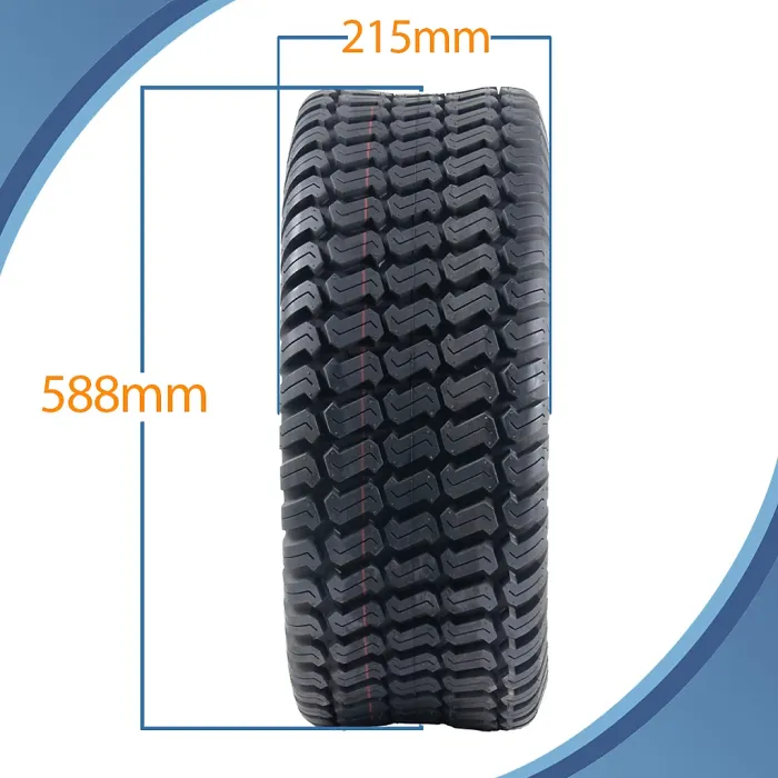 23x8.50-12 Lawnmower Tyre 4ply Turf Grass P332 Wanda Road Legal 500kg (Set of 4)