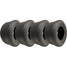 20x10.00-10 Lawnmower Tyres 4-ply Multi Turf Grass P332 Road Legal (Set of 4)