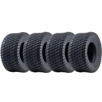 26x12.00-12 Lawnmower Tyres 4-ply Turf Grass P332 Journey Road Legal (Set of 4)