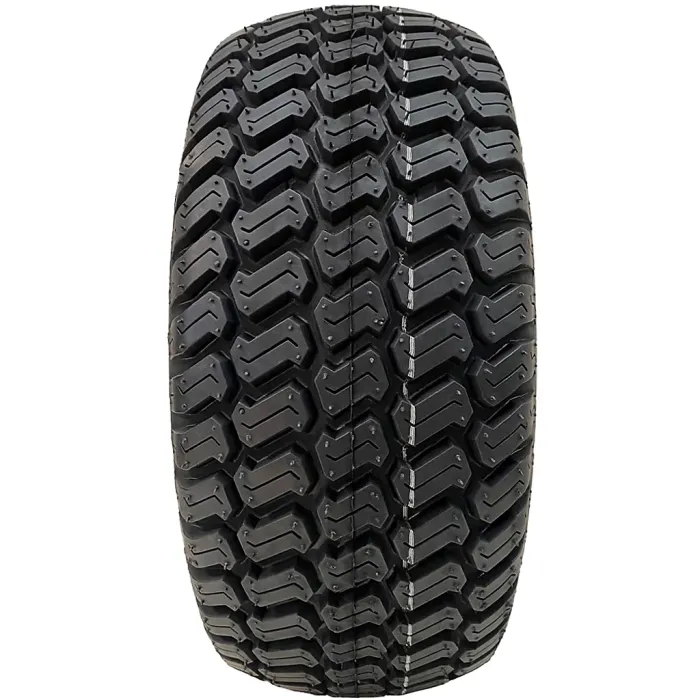 16x7.50-8 Grass Lawnmower Wheel 4ply P332 Tyre Steel Rim 25mm Bearing (Set of 2)