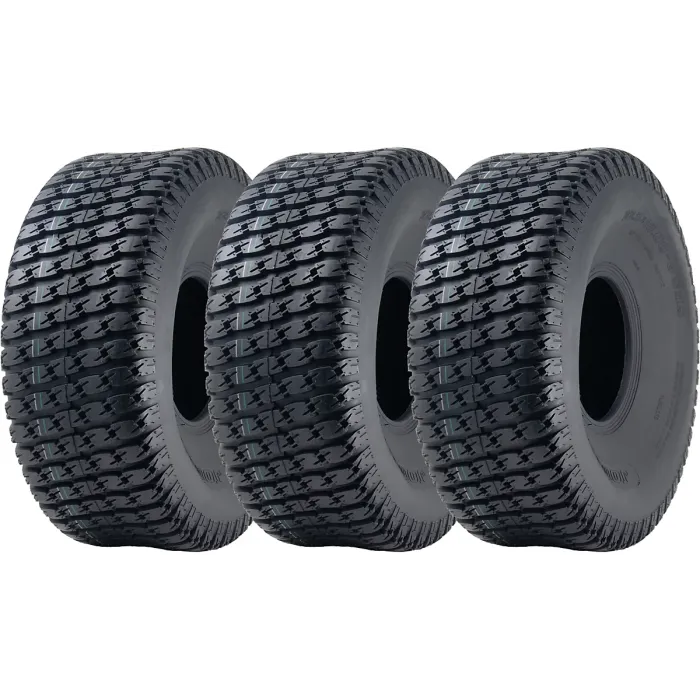 22.5x10.00-8 4ply Grass Tyre for John Deere Gator, Turf Lawn, Utility (Set of 3)