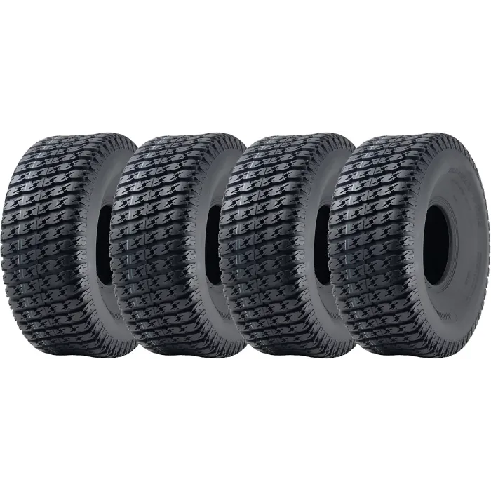 22.5x10.00-8 4ply Grass Tyre for John Deere Gator, Turf Lawn, Utility (Set of 4)