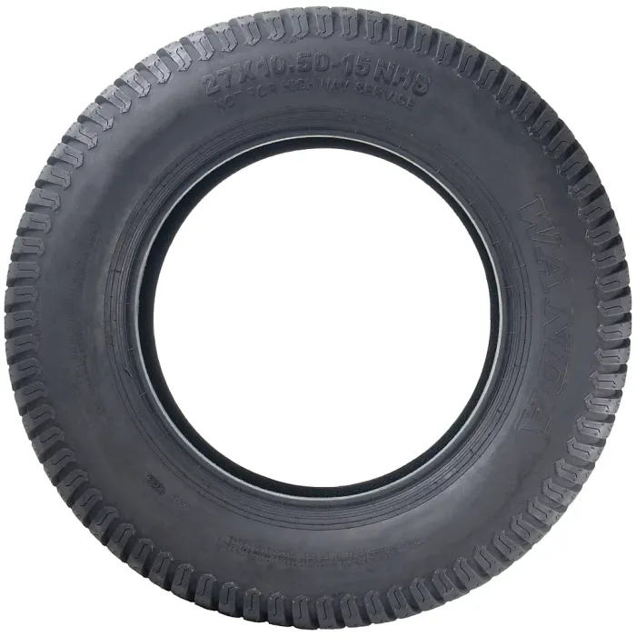 27x10.50-15 Lawnmower Tyres 4-ply Multi Turf Grass P332A Wanda 600kgs (Set of 2)