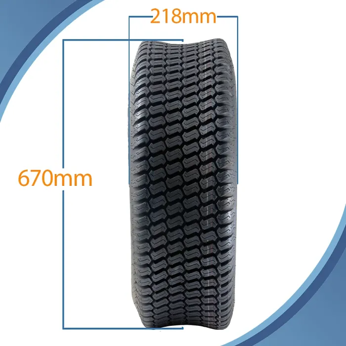 27x8.50-15 Lawnmower Tyre 6ply Multi Turf Grass P332A Journey 710kgs (Set of 3)